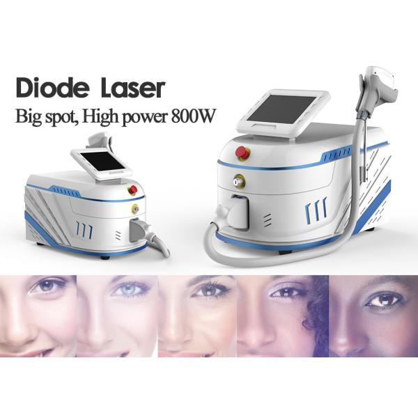 Painless 808nm Diode Laser Hair Removal Machine Triple Wavelength 36kgs Gross Weight