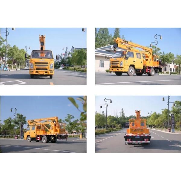 16m High Altitude Aerial Operation Lifting Platform Truck Cutoff Brake Customizable