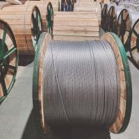 20,3% fil d'acier plaqué en aluminium d'ACS comme fil de messager pour les chemins de fer électrifiés