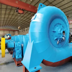 Efficiency Stainless Steel Francis Turbine Generator 300KW-20MW Vertical Or Horizontal