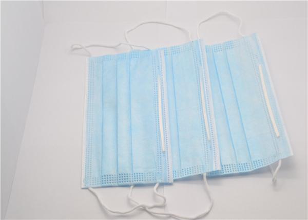 Health Care Non Woven Fabric Mask , Disposable Earloop Face Mask Customized Packgaing