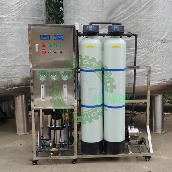 250LPH RO Treatment Borehole Tap Underground Water Purifying Machine