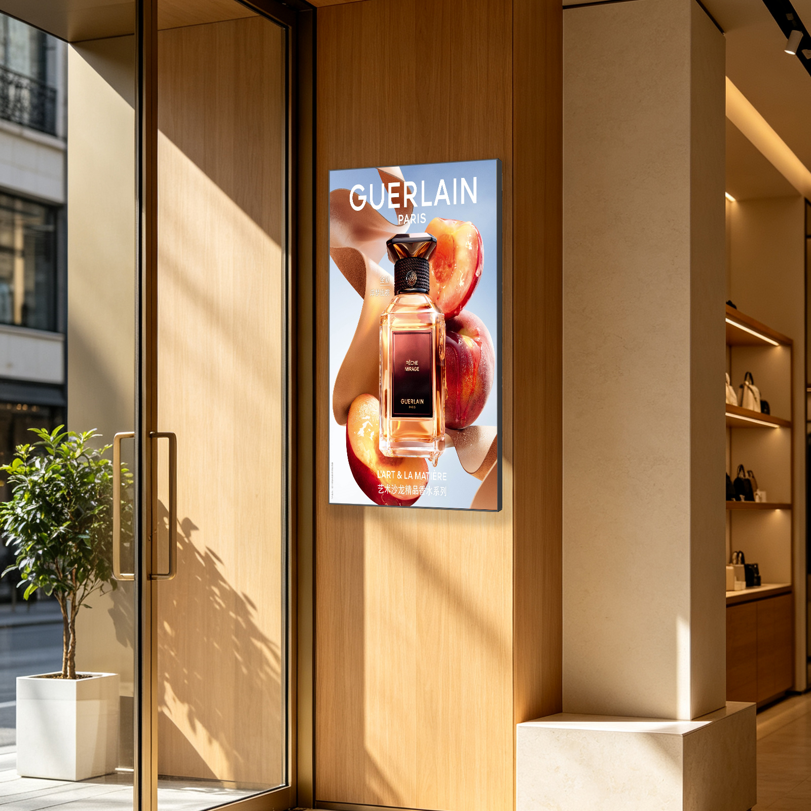 Digital Signage Media Player Wall Mounted Indoor Wall Hanging Digital Signage