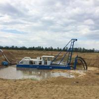10 Inch Mining sand dredging equipment With Gearbox For Lake Sand Mining