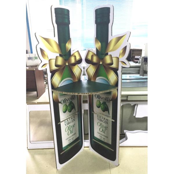 Honeycomb sandwich paper board promotion display stand knife cutting system