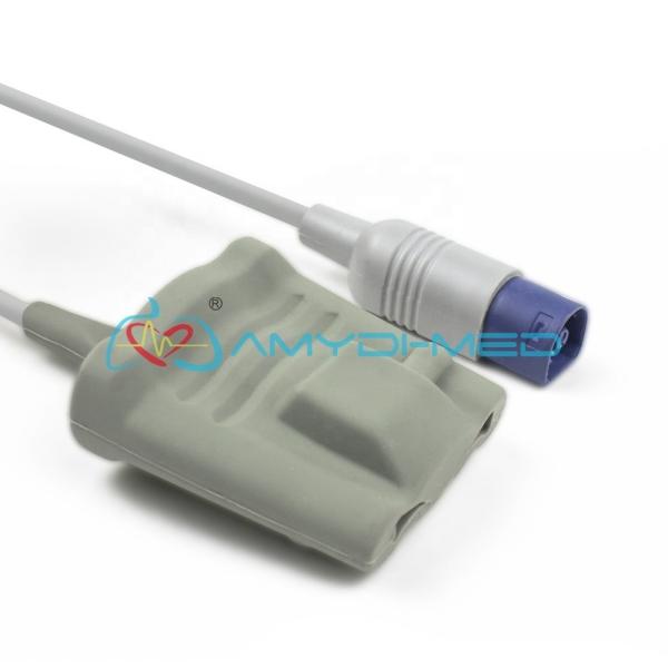 Adult Finger Clip SpO2 Sensor Philips MP40 VM8 8 Pin Surgical Supplies