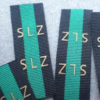 Soft Silk Straight Cut ODM Screen Printing Clothing Labels