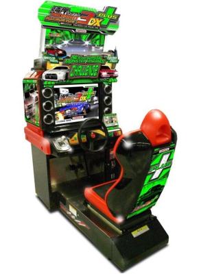 Máquina video das corridas de carros máximas da meia-noite a fichas do acordo 3Dx para o divertimento