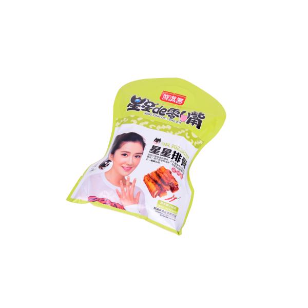 Custom Die Cut Bags , BOPP Laminated Snack Food Packaging Bags Moisture Resistance