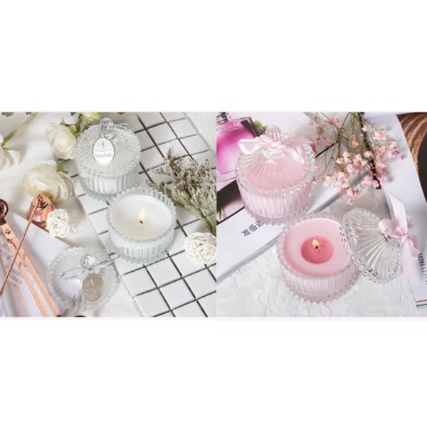 Роскошный стеклянный шатер держателя для свечи цилиндра формирует аттестацию CE SGS