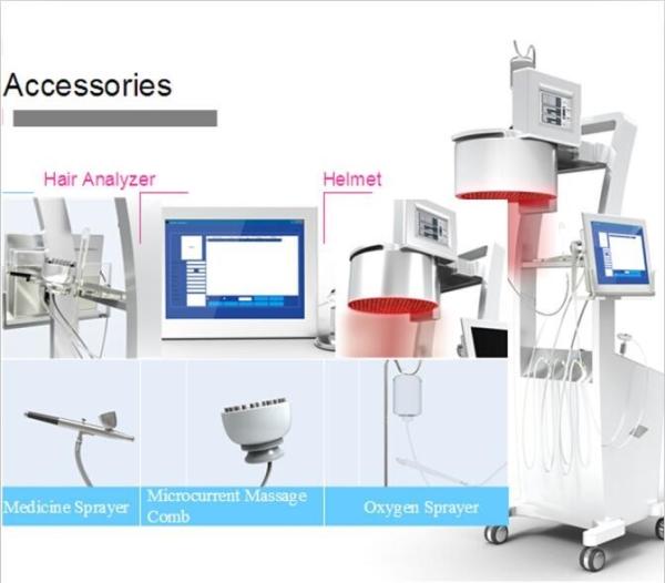 CE approval laser hair regrowth machine low level laser therapy hair growth
