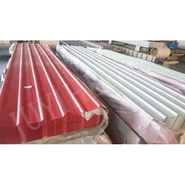 Los paneles de techo de metal corrugado de 1400 mm - 1799 mm con revestimiento de color PPGI