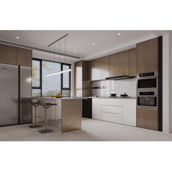 フランス製 キッチンキャビネット グラニートカウンタートップ フォシャンサプライヤー