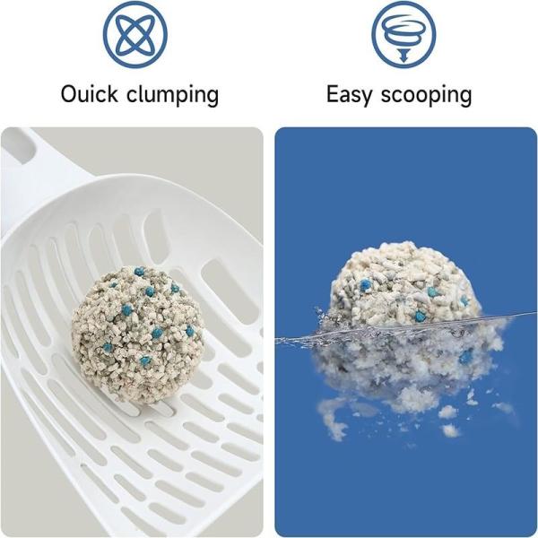 Tofu écologique poubelles pour chats Tofu bentonite 2 mm 3 mm poubelles pour chats