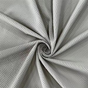 Garment Recycled PET Fabric Waterproof Polyester Bubble Check Fabric 75D+50D