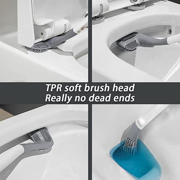 Туалет Brush360 глубокие очищая 71X410mm гольфа силикона TPR
