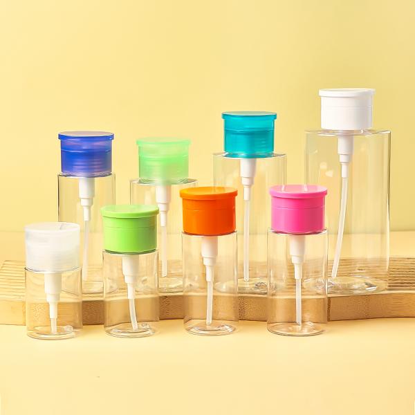 Flip-top Press-type Makeup Remover Water Bottle Convenient To Carry Multiple Capacity