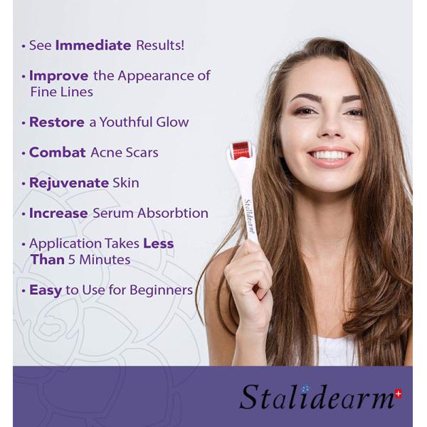 Meso Needle Roller Micro Needle Derma Roller Micro Needling Roller Mesotherapy Needling Roller