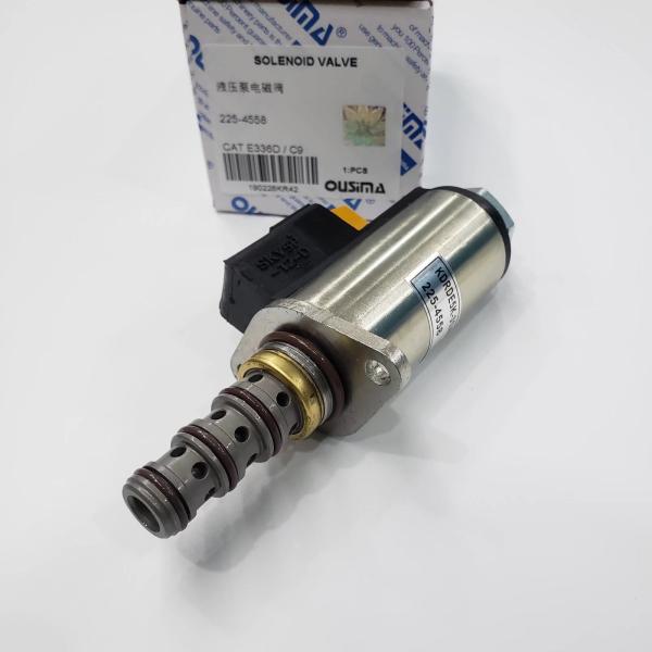 OUSIMA Pump Solenoid Valve 225-4558 Excavator  320D 336D E336D C9