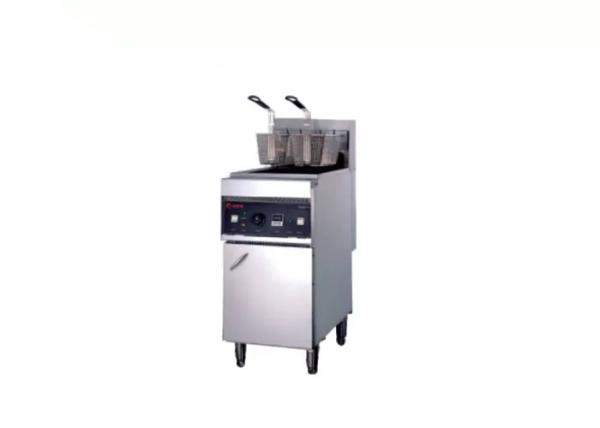 2 Basket 28L 400mm Stainless Steel Cooking Equipment