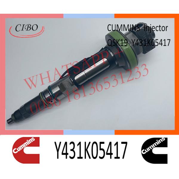 Diesel Engine Fuel Injector Y431K05417 4964171 Y431K05558 For Cummins QSK19 QSK38 Engine