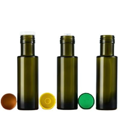 Brown Olive Oil Bottle 50ml 100ml 250ml Mini Glass Bottle for Healthy Lead-free Glass