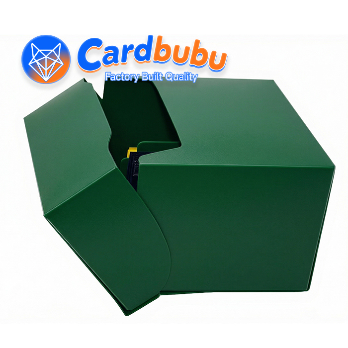 Durable Plastic TCG Deck Box Booklet Sports Baseball Card Deck Storage Box