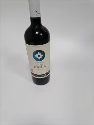 Etiquetas para garrafas de vinho em papel Cmyk Papel adesivo com acabamento fosco
