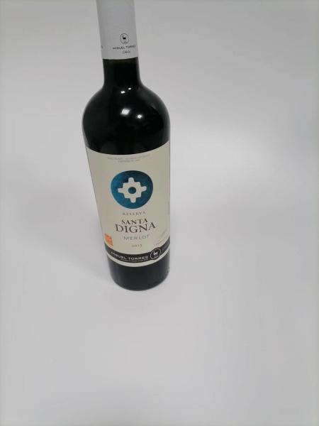 Etiquetas para garrafas de vinho em papel Cmyk Papel adesivo com acabamento fosco