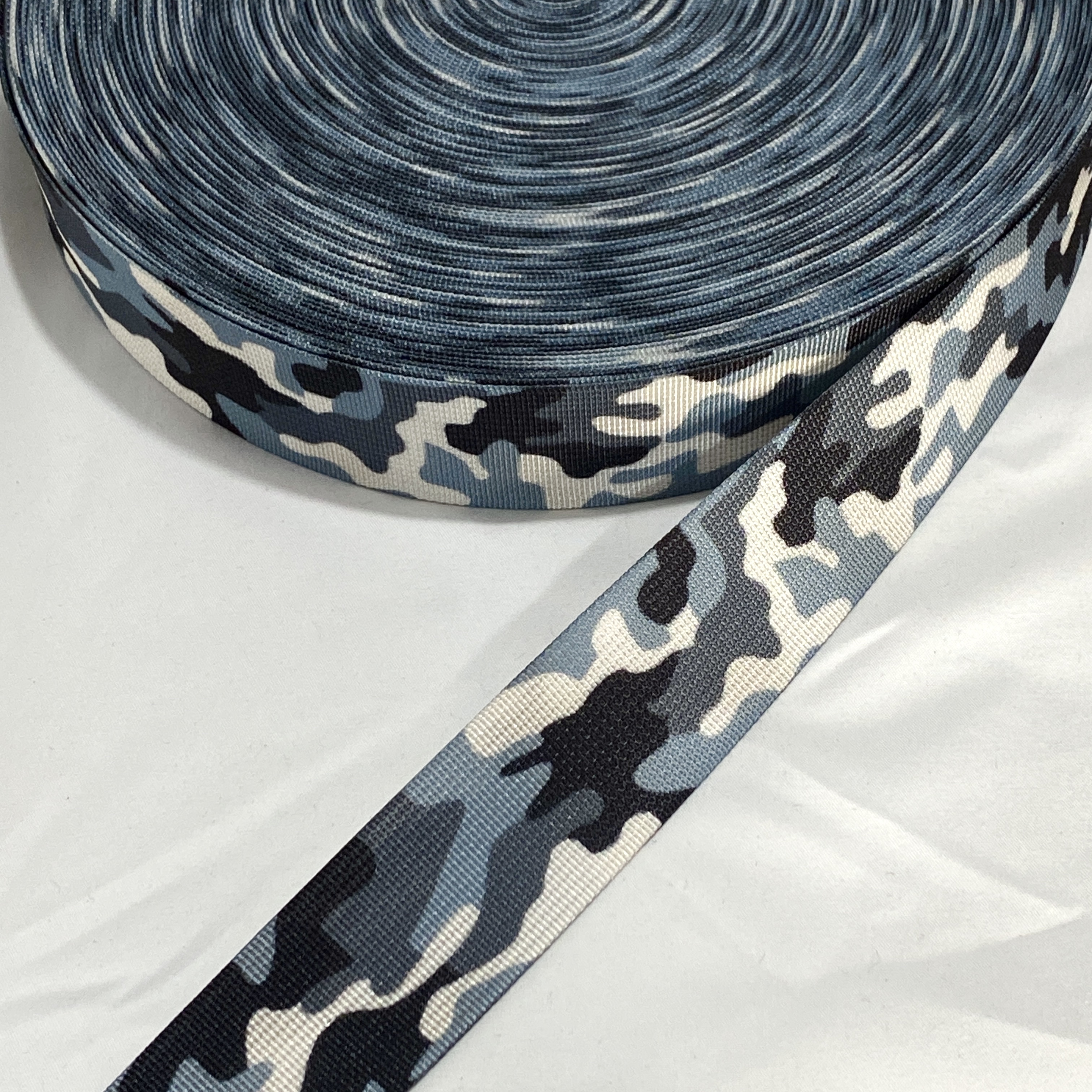 Camouflage Polyester webbing Camouflage Outdoor supplies Backpack belt Tactical clothing