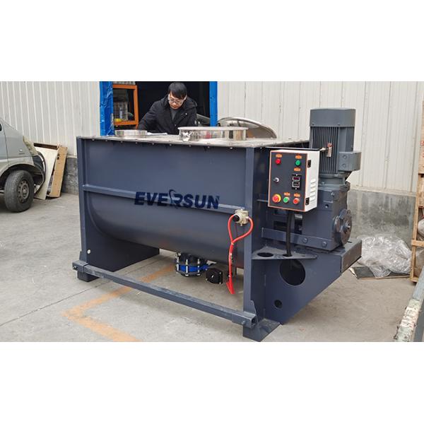 Automatic 250 Kg Spiral Ribbon Mixer Pepper Powder Mixing Machine For Glaze