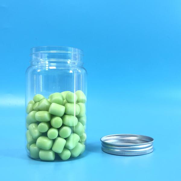 Candy Chocolate Snack 400ml Plastic Food Jar