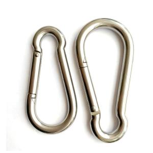 Tecnología de tratamiento electrolítico Acero inoxidable DIN5299C Carabiner