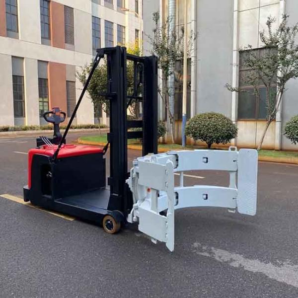 1500kg CPDB15-25 1.5Ton counterbalanced stacker warehouse use paper roll clamp