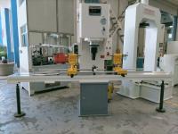 4m Steel Pipe YD41-40T Straightening Hydraulic Manual Press Machine High Precision