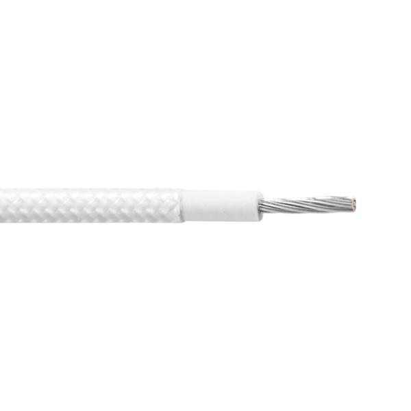 O vidro do silicone trançou o fio da resistência térmica de fio elétrico 200c de fio elétrico UL3122