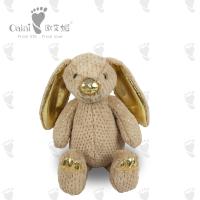 Felpa suave Toy Eco Friendly Eastern Yellow Bunny Soft Toy de 36 de los x 64cm
