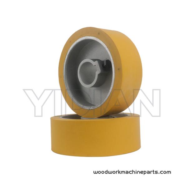 140*35*50mm Rubber Feeding Roller With Key Hole For Woodworking Planer Moulder