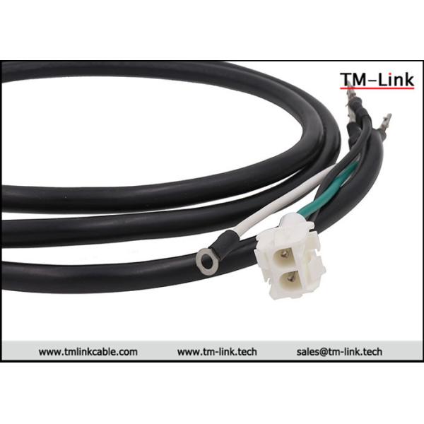 HXT63080 3P 16AWG female to female Red PVC Jacket power cable assemblies