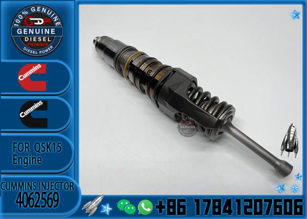 Injetor de combustível comum diesel 4010346 do trilho dos motores QSX15 ISX15 X15 da maquinaria de mineração 4062569