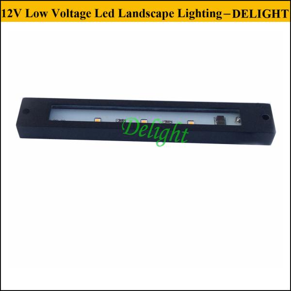 12V LED rail stone cap light 6 inch LED Hardscape Light for retaining wall light Stair Lighting 6 inch Under Deck Light
