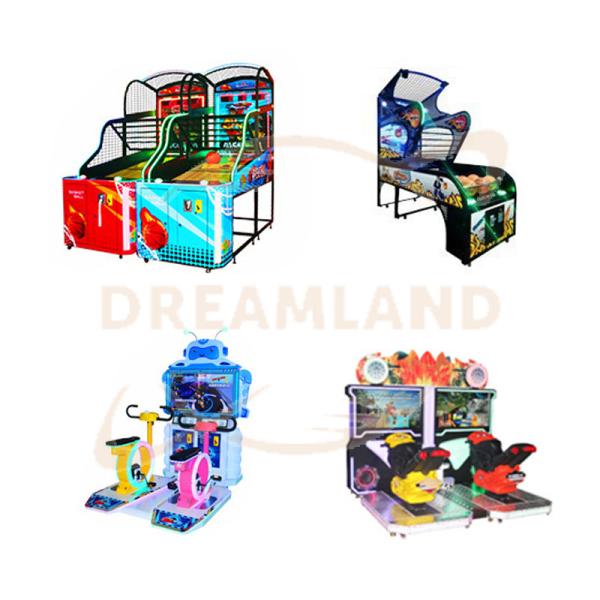 Dreamland indoor amusement park products coin operated arcade game machines for kids play land