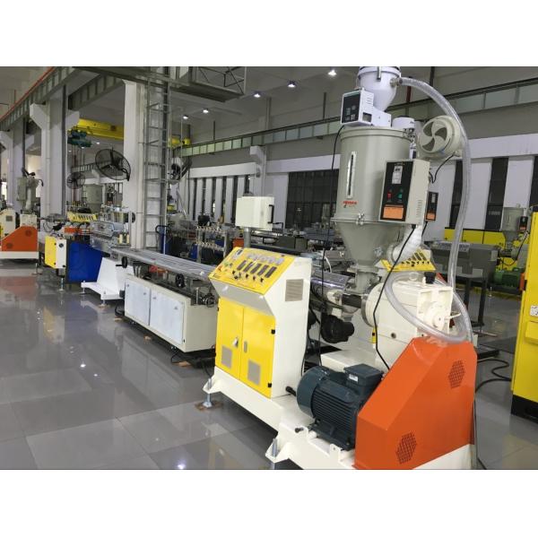 Professional Plastic Profile Extrusion Machine For LED House Light Single Screw