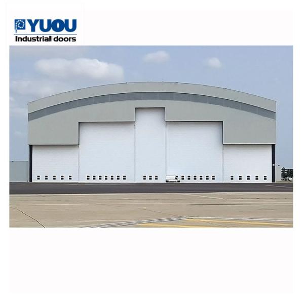 Factory Aircraft Hangar Door Accordion Lift Fabric Small Customized waterproof