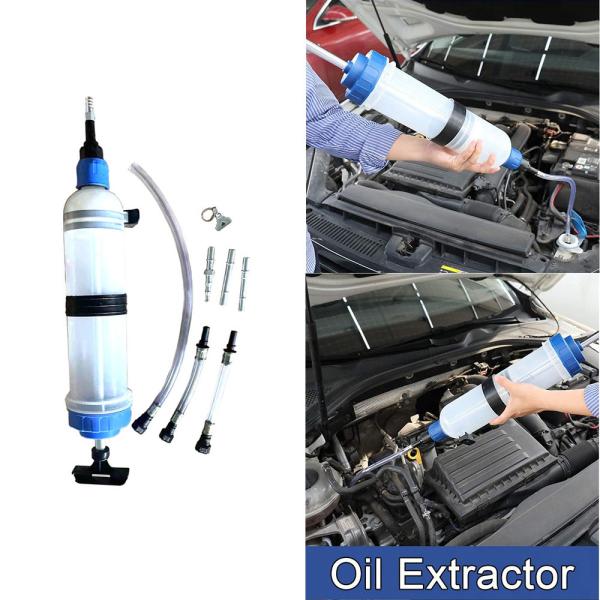 Hand 1.5L Antifreeze Oil Fluid Extractor Pump Vacuum Car Tool
