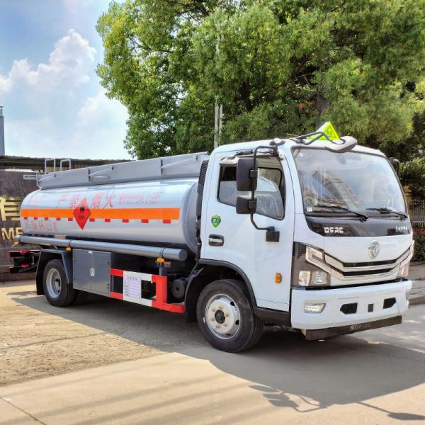 Design Mini Dongfeng 5 Ton Fuel Tank Truck For Edible Vegetable Oil Diesel Carbon Steel Tank