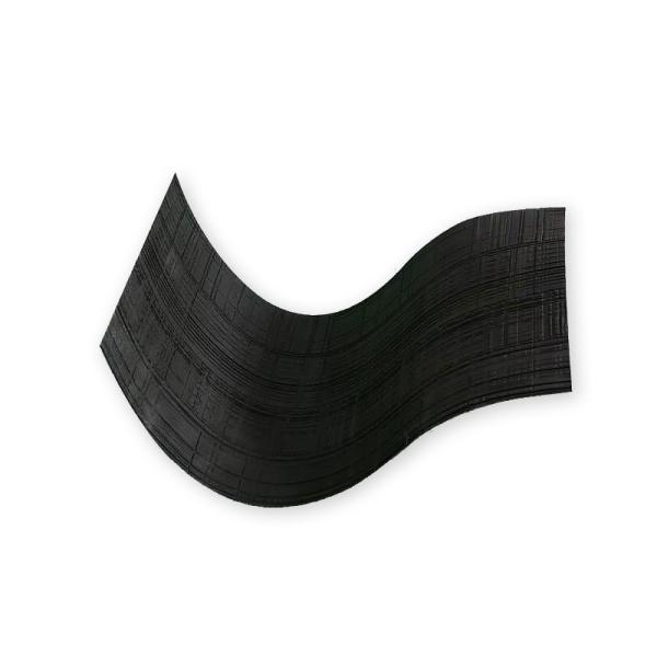 Simulated Carve Wood Grain Flexible Stone Wall Panel Random Shape Easy Paste For Project Decor