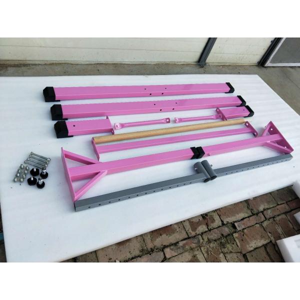 Customized Logo Availabled Ash Wood and Iron Gymnastics Kids Horizontal Bar for Home