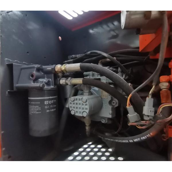 12200 kg de segunda mão Em bom estado Hitachi Excavator ZX120 com 0,52m3 Capacidade de balde