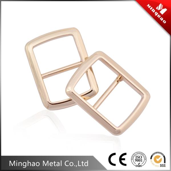 Hot sale 28.17*19.51mm light gold Tri-glide adjustable strap bruckle